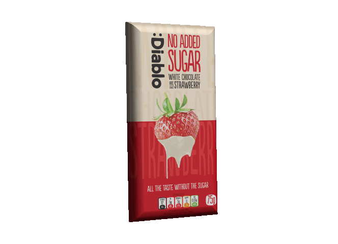 WHITE CHOCOLATE WITH STRAWBERRY