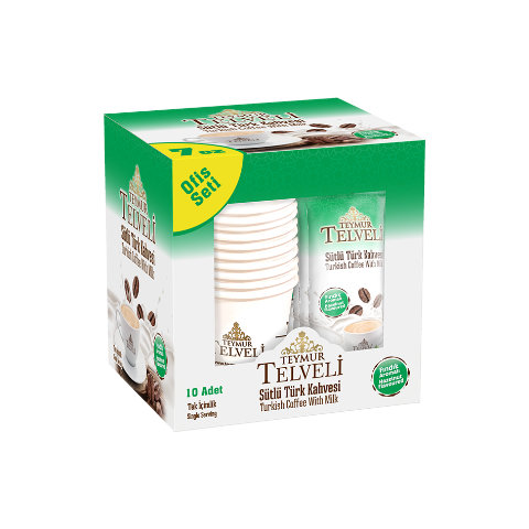 INSTANT TURKISH COFFEE WITH MILK HAZELNUT FLAVORED