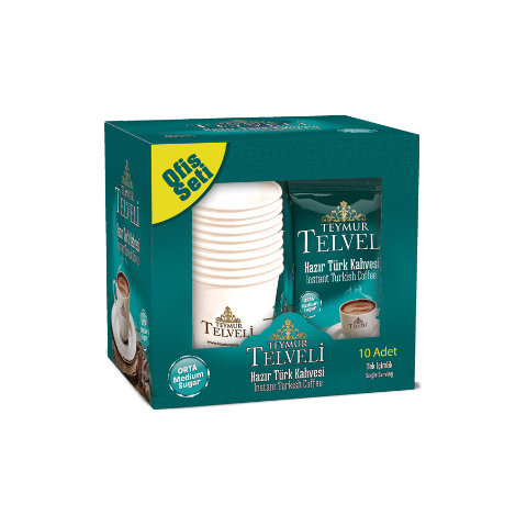 INSTANT TURKISH COFFEE MEDIUM SUGER