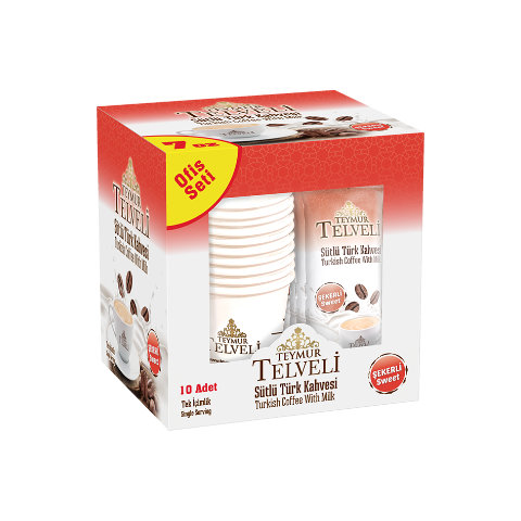 INSTANT TURKISH COFFEE WITH MILK SWEET
